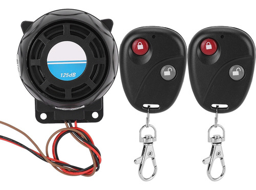 Bocina De Alarma De Motocicleta Con Control Remoto Para Segu