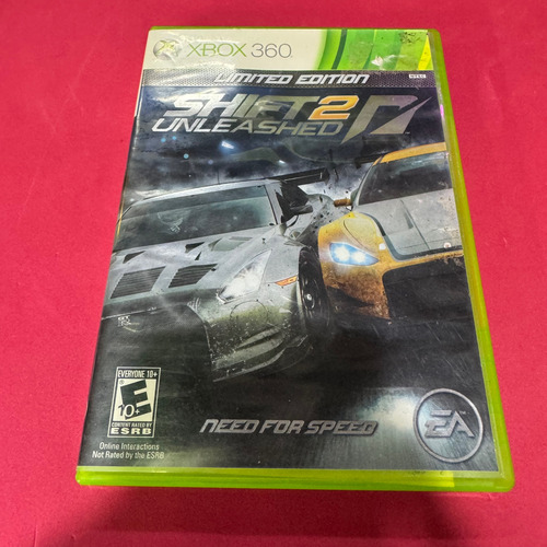 Need For Speed Shift 2 Unleashed Xbox 360 Original. A (Usado)