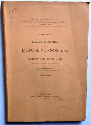 Mapas Y Planos Del Virreinato De Buenos Aires Torre Revelo