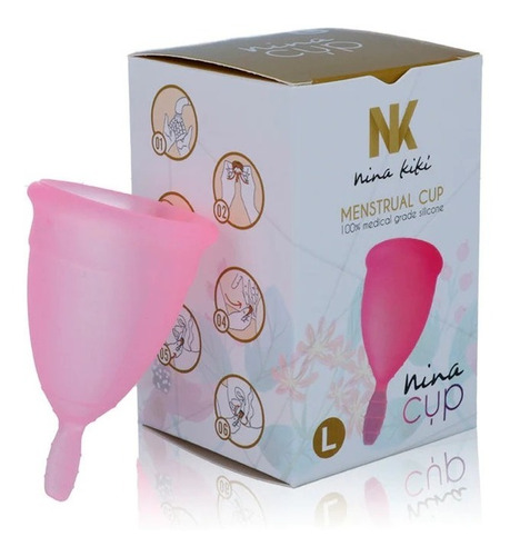 Copa Menstrual Nina Cup Silicona Médica Talla L