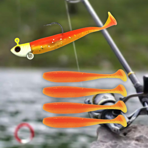 D1y: 2 Cebos De Pesca Cebos De Silicona Cebos Artificiales