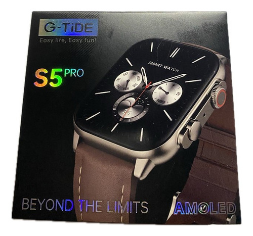 Reloj Inteligente S 5pro Ip68 Amoled 12.8mm Smartwatch