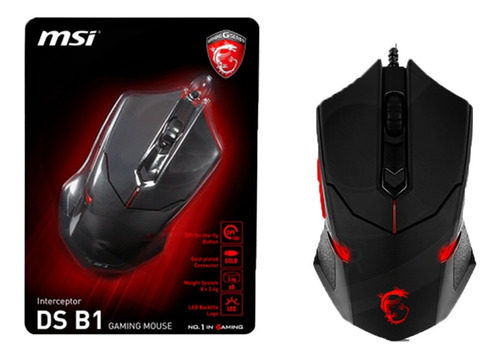 Mouse Gamer Msi Interceptor Ds B1 Gaming,- Envio Gratis