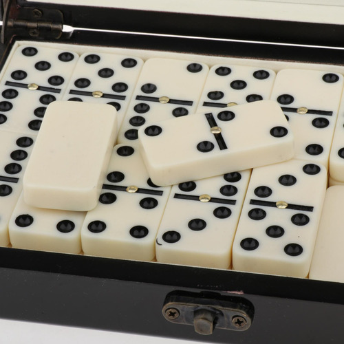 Juego De Dominó Retro 28 Piezas Juego De Mesa Clásico Con