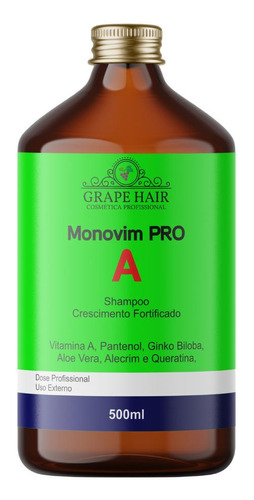 Grape Hair Shampoo Monovim A Pro 500ml