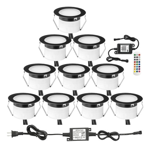 Kit De Luces Led Para Cubierta, 10 Piezas 1.77 Control Wifi