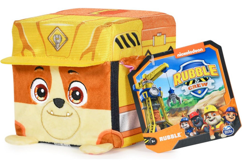 Peluche Rubble 10 Cm Cubo - Rubble & Crew