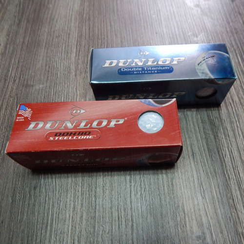 Remato Dunlop 6 Pelotas De Golf Nuevas Titanium Steelcore