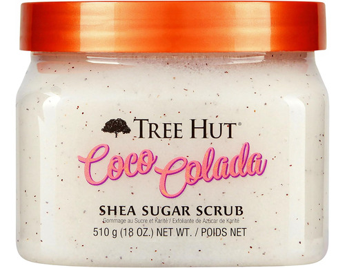 Tree Hut, Coco Colada Shea Sugar Scrub, Exfoliante