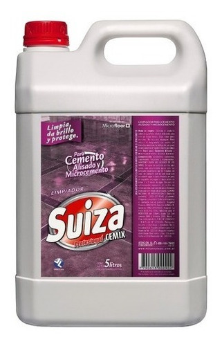 Limpiador Cemento Alisado Y Microcemento 5lts Suiza (7135)