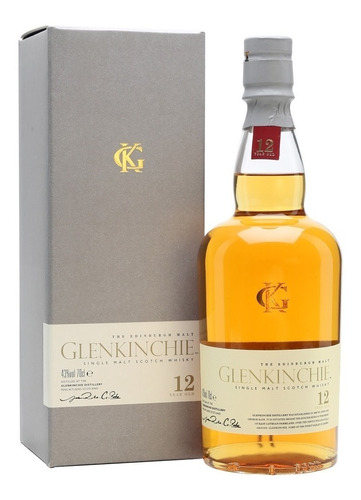 Imagen 1 de 1 de Glenkinchie 12 Años Single Malt Whisky 750cc