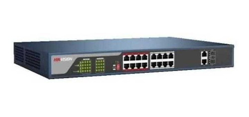 Switch Hikvision Ds-3e0318p-e Poe Extended 250 Mts