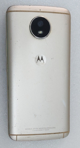 Moto G5s 32 Gb - Mic Nao Funciona, Ler Descrição - Cel830* Dourado (Usado)