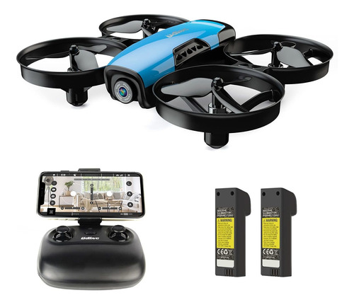 Mini Drone Con Cámara Hd Y 2 Baterías Para Niños Y Adultos