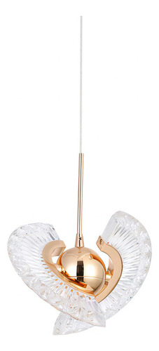 Lustre Pendente Nordecor Goud 2415 Dourado Led Bivolt