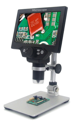 Microscopio Digital G1200 Con Pantalla Color Grande 7 In