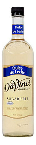 Da Vinci Dulce De Leche Sin Azúcar, 750ml