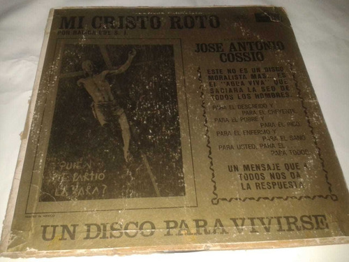 Disco Lp Mi Cristo Roto 