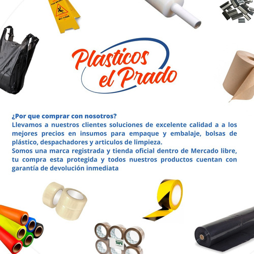 3 Rollos Bolsa 50/70cm Transparente Apx 360pz Lavandería Bio