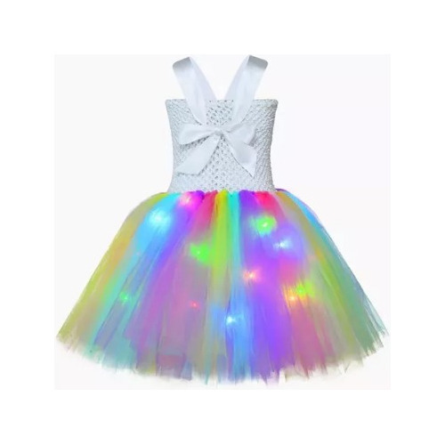 Vestidos De Unicornio Importados Para Niñas Con Luces