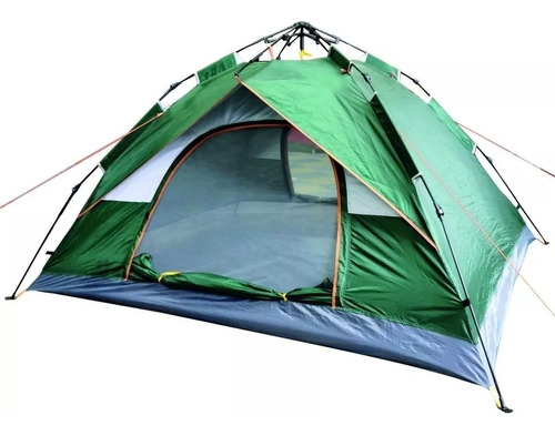 Carpa Mckinley Automatica 4 Per. 200x230x120cm Armado Rápido