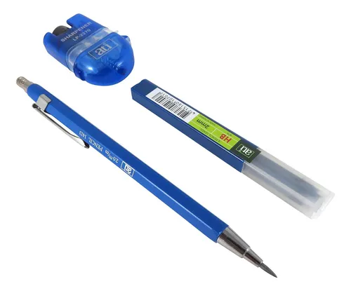 Portaminas Taytools De Mm Con 6 Minas Hb Y Sacapuntas De Uno
