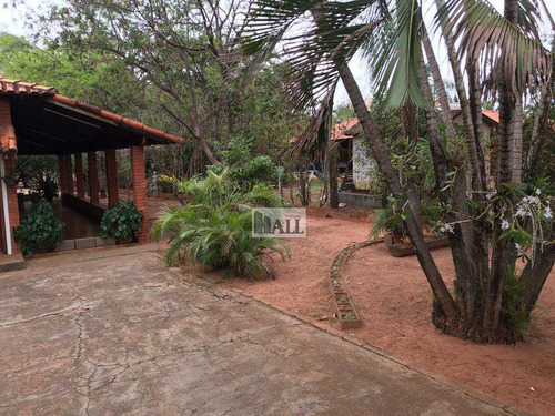 Chácara À Venda No Condomínio Jardim Monte Carlo Com 3 Quartos, - V7887