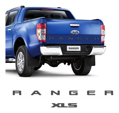 Kit De Faixa Ford Ranger 2013/2016 E Xls Traseiro Grafite