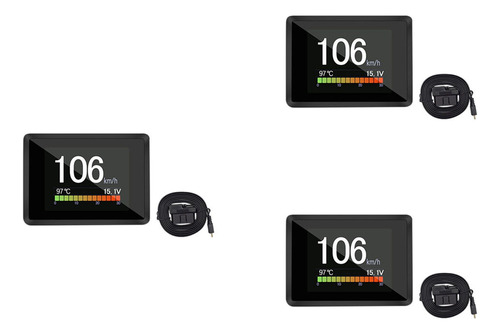 Pantalla Frontal 3x Para Ordenador De Placa A203 Obd2 Car Di