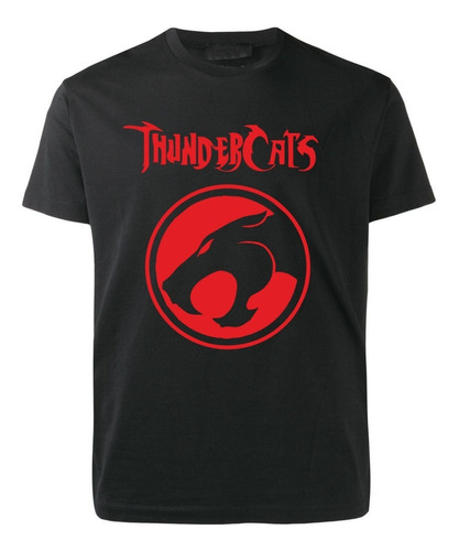 Remera Negra Thundercats Serie Animada Clasica Tv