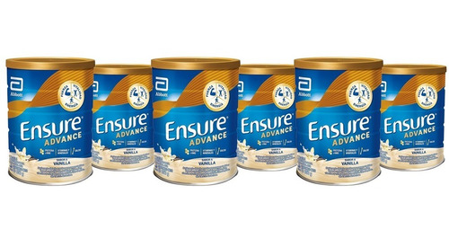 Ensure Advance Suplemento Dietario Polvo 850gr Pack X 6un