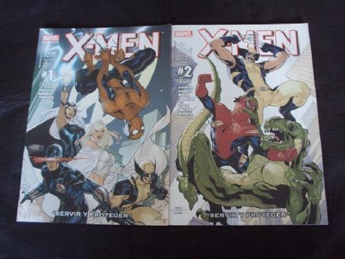 Pack X-men - Servir Y Proteger (completo) 2 Ejs