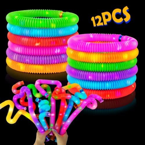 12 Pcs Iluminación Led Pop Tubes, Halloween Glow Lfgzn