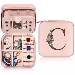 Travel Jewelry Case Jewelry Box Jewelry Organizer, Vaca...