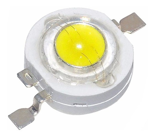 Pack 10 Led High Power 3w Blanco Frio Sin Base [ Max ]