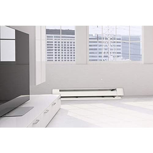 Calentador De Zócalo F2546 De 6 Pies, Grande, Blanco