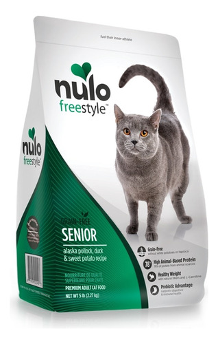 Nulo Cat Fs Grain Free Senior Alaska 2,27kg
