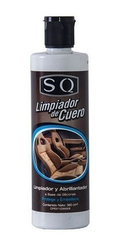  Limpiador De Cueros 360cc Tapicería Vehículo Sq