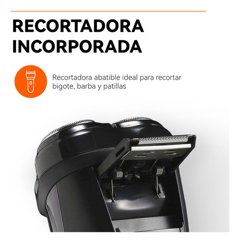 Rasuradora para Barba Eléctrica BOMIDI Afeitadora Moderna Recargable