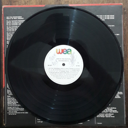 Lp Vinil Ramones End Of The Century Ed. Brasil Raridade 1980