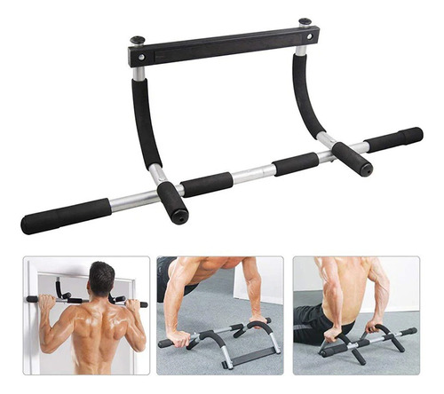 Barra Puerta Dominadas Sportfitness Soporte Multi Ejercicios