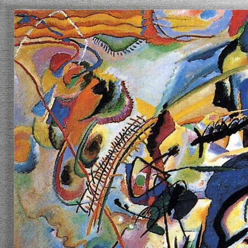 Cuadro Composición Vii - Wassily Kandinsky Del Año 1913