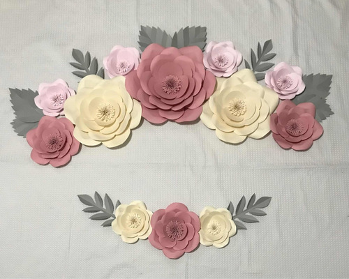 Flores De Papel Gigantes Fiesta Decoracion Eventos Backdrops | MercadoLibre Flores De Papel Gigantes Fiesta Decoracion Eventos Backdrops | MercadoLibre