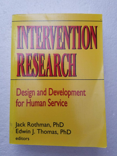 Libro: Intervention Research: And Development For Human Work