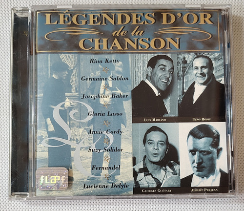 Cd Legendes Dor Chanson Vol.2 Original  