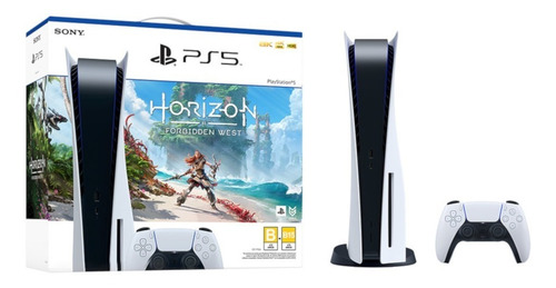 Imagen 3 de 3 de Consola Playstation 5 + Horizon Forbidden West