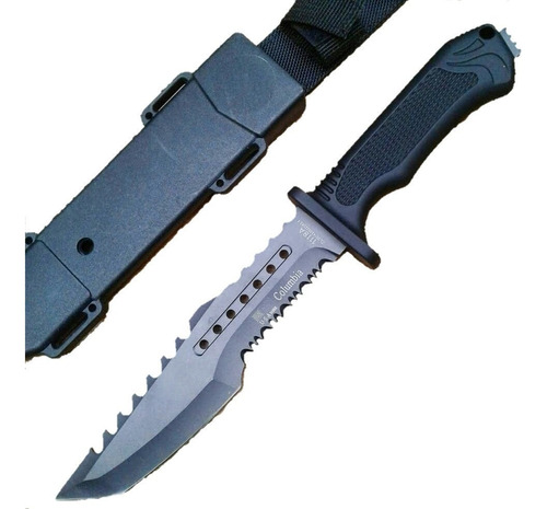 Cuchillo Militar Táctico De Marine Columbia Usa Saber Nuevo.