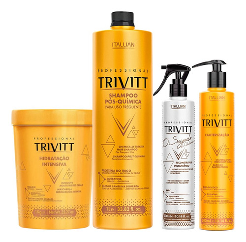 Kit Profissional Trivitt 4 Produtos