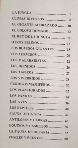 Imagen 4 de 4 de Libro Vida De Los Animales Jungla Estepa De Asia Y Oceanía