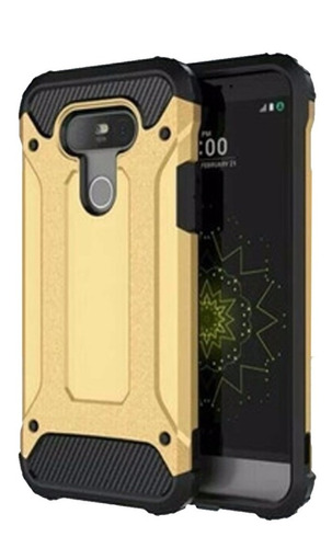 Case Protector Funda Cover Tough Armor Tech Dorado LG G5